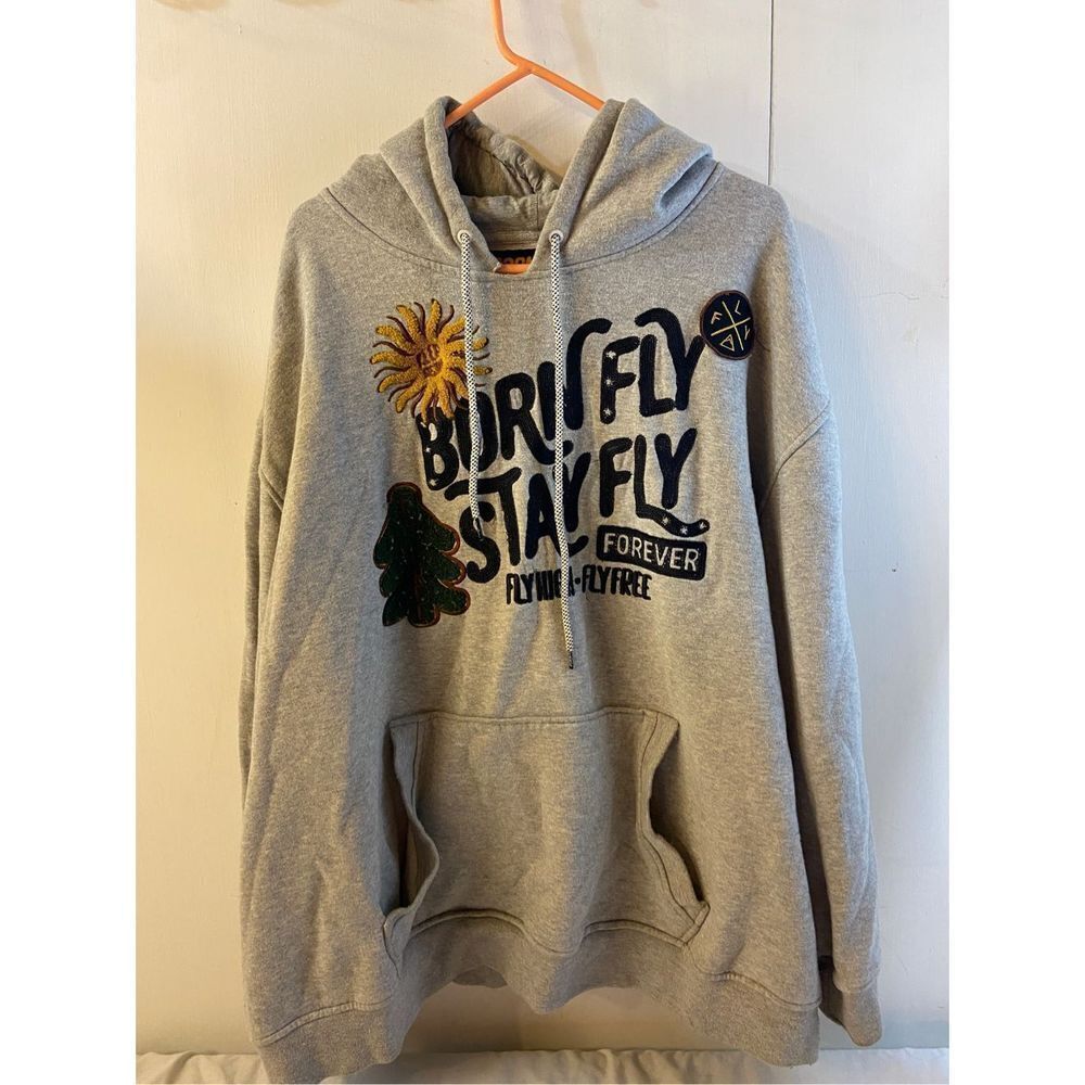 Born‎ to fly hoodie sweatshirt gray 3d print  5xl rn #138140